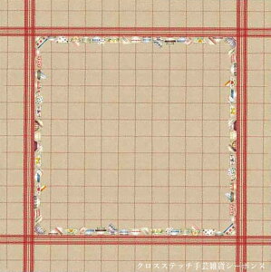 NXXeb`hJLbg A Striped natural linen tablecloth Bowls pattern {Ẽe[uNX ubN {k[f_ Le Bonheur des Dames hイ tX ㋉ 6013_bla-noir