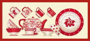 NXXeb`hJLbg A {k[f_ Le Bonheur des Dames hイ Vaisselle rouge ԂH tX ㋉ 1043