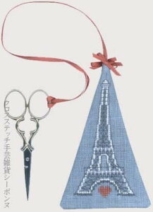 NXXeb`hJLbg A {k[f_ Le Bonheur des Dames GbtF̂͂݃z_[ Eiffel Tower scissor case hイ tX S 3365