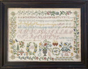 Reflets de Soie �i ���t���h�\�� �j �N���X�X�e�b�` ��| �����イ �`���[�g �}�� �y Mariette Riviere 1857 �z �t�����X �C�O �A�� �㋉�� MarietteRiviere1857