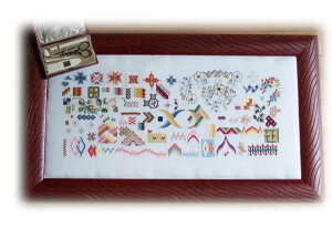 Reflets de Soie �N���X�X�e�b�`�h�J�`���[�g �}�� �yStella sampler�i�T���v���[�j�z �C�U�x���E�}�U�u���[�E�P������ �t�����X RDS048