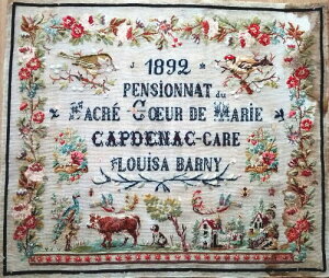 Reflets de Soie�i���t���h�\���j �N���X�X�e�b�`��|�����イ�`���[�g �}�� �yLouisa Barny 1892�z �t�����X