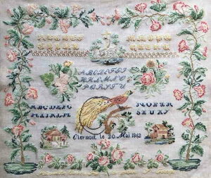 ���t���h�\�� ( Reflets de Soie ) �N���X�X�e�b�` �����イ �`���[�g �}�� ��| �y Antoinette Curera 1862 - pack de soies �z Isabelle-Mazabraud-Kerlan �t�����X �C�O �A�� �㋉�� AntoinetteCurera