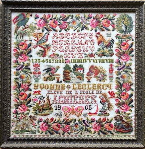 thD\i Reflets de Soie j NXXeb` hJ Lbg y Yvonne Leclercq 1905 - pack de soies z Isabelle-Mazabraud-Kerlan tX CO A ㋉ YvonneLeclercqSoies