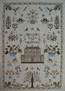 Reflets de Soie �N���X�X�e�b�` �h���イ �L�b�g �y Jane Jones 1843 - Soies �z Isabelle Mazabraud-Kerlan �t�����X �C�O �A�� �㋉�� �������� Pack053