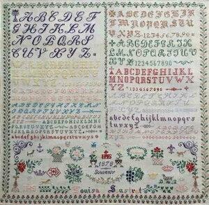 Reflets de Soie �N���X�X�e�b�`�h���イ�`���[�g �}�� �yLouisa Soustrat 1878�z �t�����X