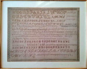 Reflets de Soie �N���X�X�e�b�`�����イ ��| �L�b�g �y Alphabets 1850 - pack de soies �z �t�����X �C�O �A�� �㋉�� Alphabets1850soies