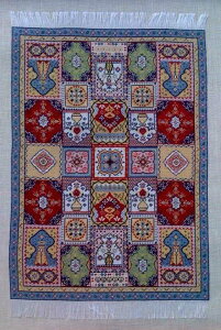 Reflets de Soie �v�`�|�A���h���イ�`���[�g �}�� �yTapis Baktiari�z �t�����X RDS110