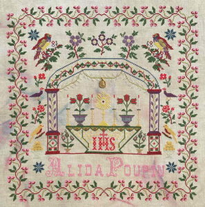 Reflets de Soie �N���X�X�e�b�`��|�����イ�`���[�g �}�� �yAlida Poupin�z �t�����X