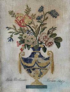 Reflets de Soie�i���t���h�\���j �N���X�X�e�b�`�h���イ�`���[�g �}�� ��|�yNoeli Corbineau 1847�z �t�����X NoeliCorbineau1847