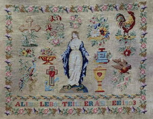 Reflets de Soie �N���X�X�e�b�`�h���イ�`���[�g �}�� �yAline Lebouteiller 1903�z �t�����X �A�� AlineLebouteiller