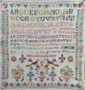 Reflets de Soie NXXeb` | イ `[g } y Germaine Villeret 1925 z tX GermaineVilleret