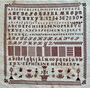 Reflets de Soie �N���X�X�e�b�` �h���イ �`���[�g �}�� �y Z?phirine Hembert 1876 �z Isabelle Mazabraud Kerlan �t�����X Z?phirine