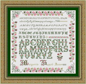 Reflets de Soie �N���X�X�e�b�` �����イ �`���[�g �}�āy Marguerite Bayard 1888 - version papier �z Isabelle Mazabraud Kerlan �C�O �A�� �㋉�� ��| �t�����X MargueriteBayard