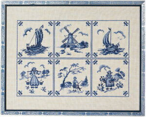 EVA ROSENSTAND NXXeb`hイLbg | y6 blue tiles - 6̐^C - z f}[N k A ㋉ 12-899