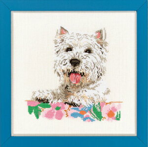 EVA ROSENSTAND �E�G�X�g�E�n�C�����h�E�z���C�g West Highland White.. �N���X�X�e�b�` �L�b�g �f���}�[�N �k�� �h���イ 14-265 �yDM�֑Ή��z