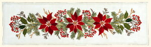 EVA ROSENSTAND |CZ`A/bhx[ Poinsettia,red berries NXXeb` Lbg f}[N k hイ 23-290 yDM֑Ήz