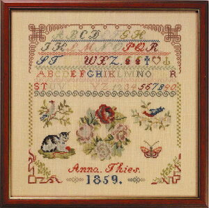 Permin Of Copenhagen �N���X�X�e�b�` �h���イ �L�b�g �y Anna Thies 1859 �z�y���~�� �A�� �㋉�� �f���}�[�N �k�� 39-5301