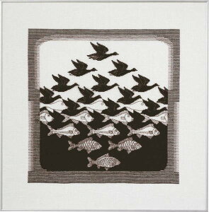 GbV[ Ɛ Maurits Cornelis Escher ŉ NXXeb`hJLbg y~ A ㋉ k f}[N 70-5341