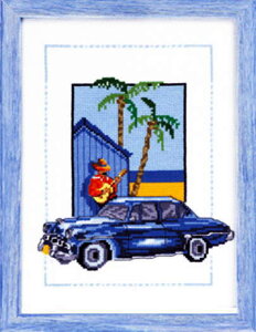 PERMIN L[o̎ Cuba car, blue NXXeb` hJ Lbg f}[N y~ 92-8128 yDM֑Ήz