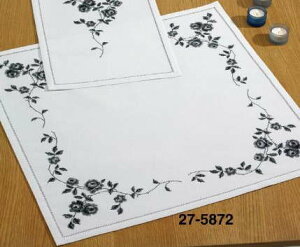 NXXeb`hJLbg y~ Climbing roses in gray DF̃NC~O[Y e[uNX Permin of Copenhagen k f}[N 27-5872  ㋉ yDM֑Ήz