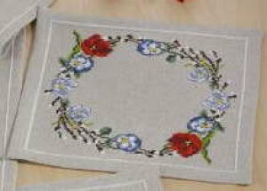 hJLbg y~ Spring Flowers t̉ԃhC[ Permin of Copenhagen k f}[N S  10-2856