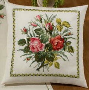 NXXeb`hJLbg y~ Pink and red roses sNƐԂKÑNbV Permin of Copenhagen k f}[N  ㋉ 83-0360