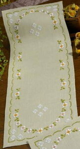 NXXeb`hJLbg y~ Hvide blomster Ԃ̃e[ui[ Permin of Copenhagen k f}[N ㋉ 75-1857