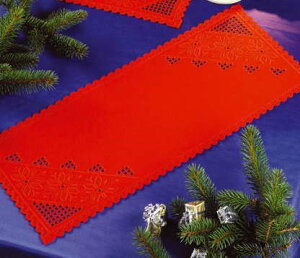 PERMIN bhn[_K[,i[ Runner, red hardanger hJ Lbg f}[N k hイ y~ 63-3675 yDM֑Ήz