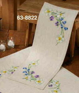 y~(Permin) NXXeb`hJLbg t̉Ԃ̃e[ui[ Springflowers A k f}[N ㋉ 63-8822