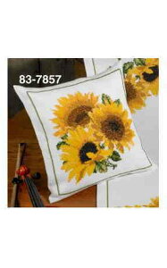 y~(Permin) NXXeb`hJLbg q}̃NbV Sunflowers on white A k f}[N ㋉ 83-7857