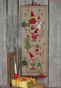PERMIN �j�b�Z/�g�{�K�����M�t�g Nisser w / toboggan & gifts �y���~�� �N���X�X�e�b�` �L�b�g �f���}�[�N �k�� �h���イ 34-3267 �yDM�֑Ή��z