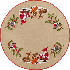 hイALbg y~ Permin of Copenhagen T^N[XƓ̃NX}XJ[ybg Julemand og dyr f}[NhJ k ㋉ 42-7623