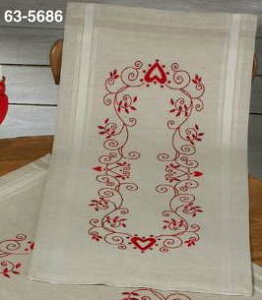 }ĈςݗAhイz Permin of Copenhagen y~ NX}Xbh̃e[ui[ Christmas in red f}[N k hJ ㋉ 63-5686R