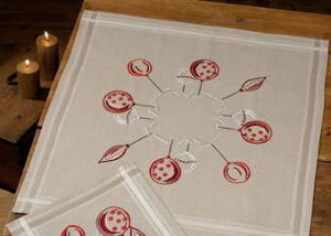 NXXeb`AhイLbg Permin of Copenhagen y~ NX}Xc[ƋC̃e[uNX christmas tree baubles f}[NhJ k ㋉ 27-9825