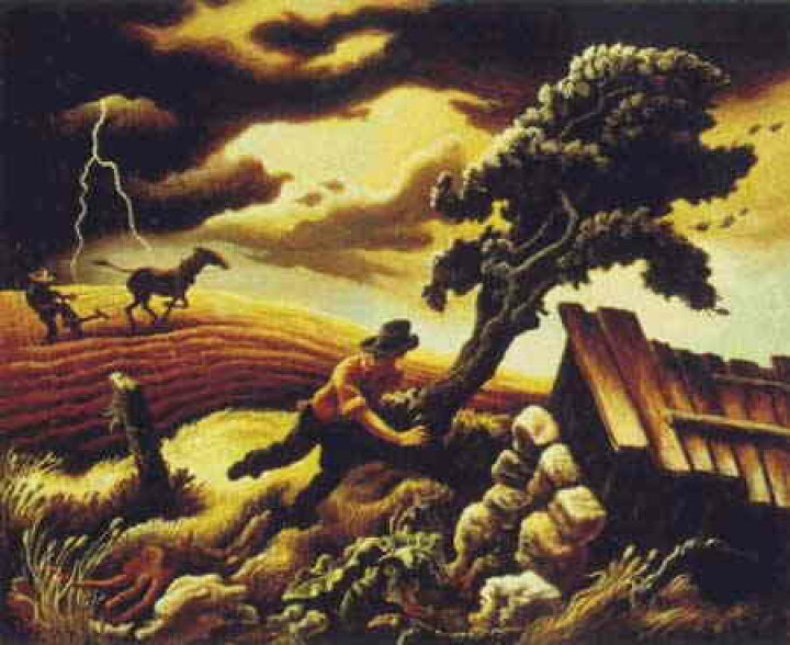 楽天市場 Thomas Hart Benton トーマス ハート ベントン 画家 美術 芸術 絵画 芸術作品 クロスステッチ刺しゅうチャート 図案 The Hailstorm Scarlet Quince 雷 稲妻 嵐 突風 台風 暴風 風景 畑 馬 上級者 海外 輸入 クロスステッチ手芸雑貨シーボンヌ