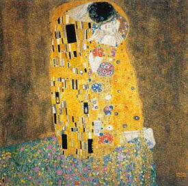 Gustav Klimt（グスタフ・クリムト） 巨匠 名画 美術 芸術 絵画 芸術作品 クロスステッチ刺しゅうチャート 図案 【The Kiss-接吻-】 Scarlet Quince 上級者 海外 輸入