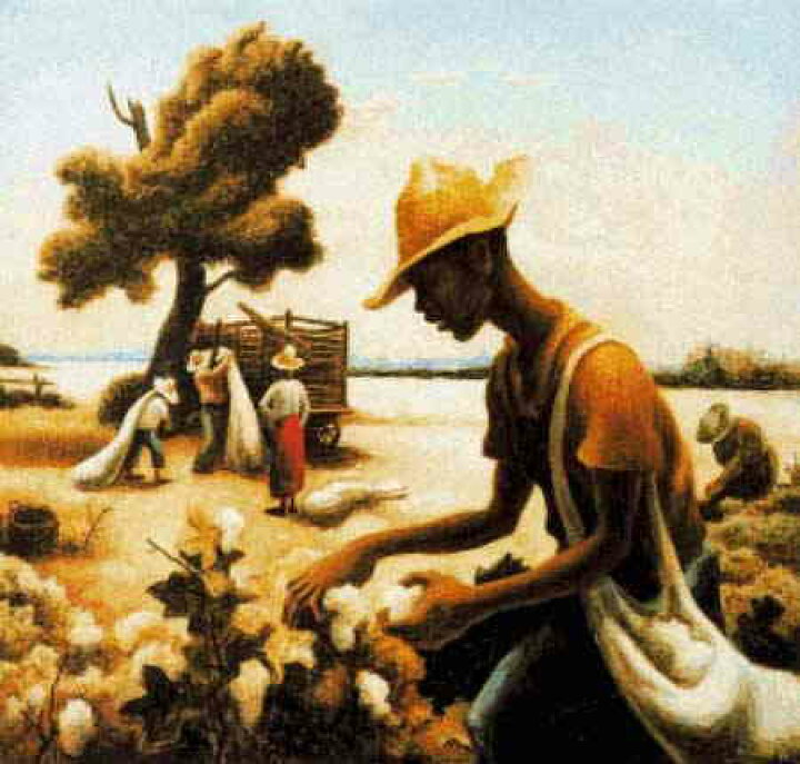 楽天市場 Thomas Hart Benton トーマス ハート ベントン 画家 美術 芸術 絵画 芸術作品 クロスステッチ刺繍チャート 図案 The Cotton Picker Scarlet Quince 上級者 海外 輸入 クロスステッチ手芸雑貨シーボンヌ