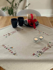 Pomp Stitch �|���v�X�e�b�` �N���X�X�e�b�` �h���イ �L�b�g �y �n�b�s�[�o�[�X�f�[�̃e�[�u���N���X �z �����イ�L�b�g �f���}�[�N �k�� �C�O �A�� �㋉�� �������� 2050-DK