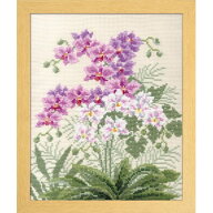 Olympus オリムパス クロスステッチキット 胡蝶蘭 7452 ｜洋裁 yousai ソーイング sewing 手芸 裁縫 ホリ…