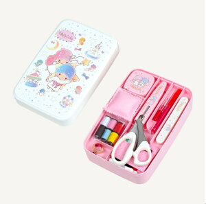 Misasa ミササ サンリオキャラクターズソーイングセット キキ&ララ ホワイト うす型タイプ 1491 |洋裁 yousai ソーイング sewing 手芸 裁縫 ホリウチ