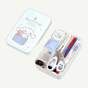 Misasa ミササ サンリオキャラクターズソーイングセット シナモロール うす型タイプ 1495 |洋裁 yousai ソーイング sewing 手芸 裁縫 ホリウチ