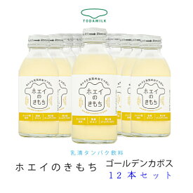 ヨーグルトタイプ飲料 清乳タンパク ホエイのきもち 【ゴールデンカボス】12本セット おためしセット 飲むヨーグルト お子様 妊婦