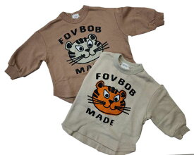 【SALE30%OFF】【2023AW' FOV(baby room)】 Tiger ラウンドトレーナー(90-110cm)