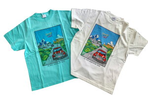 �ySALE30%�z�yGROOVY COLORS / 2025'SS�z�e���W�N BRITISHSCAPE TEE (150,160cm/�z���C�g,�W��) (�t�B�X)