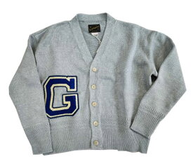 【新作・SALE除外】【2023AW /GO TO HOLLYWOOD/ゴートゥーハリウッド】Glitter Letterd Cardigan(LL/グレー)