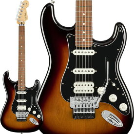 Fender MEX Player Stratocaster with Floyd Rose HSS (3-Color Sunburst/Pau Ferro) [Made In Mexico] STタイプ (エレキギター)