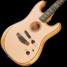 Fender Acoustics FSR American Acoustasonic Stratocaster (Shell Pink/Ebony Fingerboard) エレアコギター (アコースティック・エレアコギター)