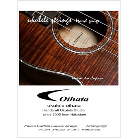 Oihata Ukulele Strings ハードゲージ 弦 ウクレレ弦 (楽器アクセサリ)