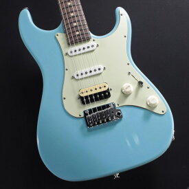 Suhr Guitars JE-Line Standard Alder with Asatobucker (Daphne Blue/Rosewood)#71948 STタイプ (エレキギター)